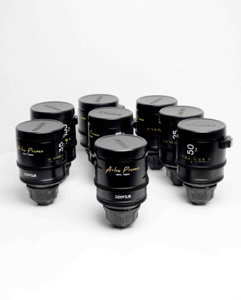 DZOFilm Arles Primes 14/21/25/35/50/75/100/135 EF * 8x Objektiv Set