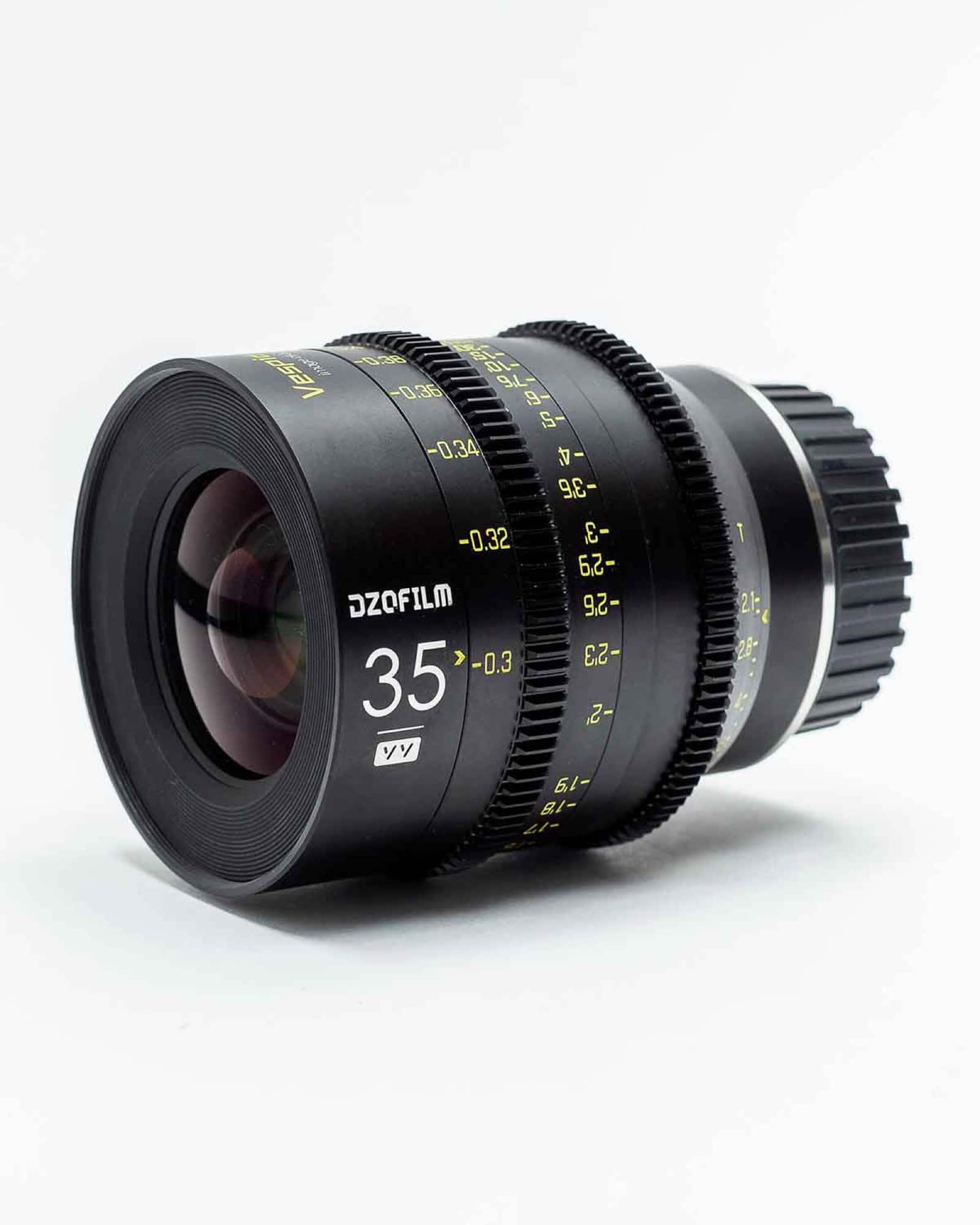 DZOFILM Vespid Prime Cine Lens 12/25/35/40/50/75/90/100/125 EF * 9x Objektiv Set, Ansicht 3