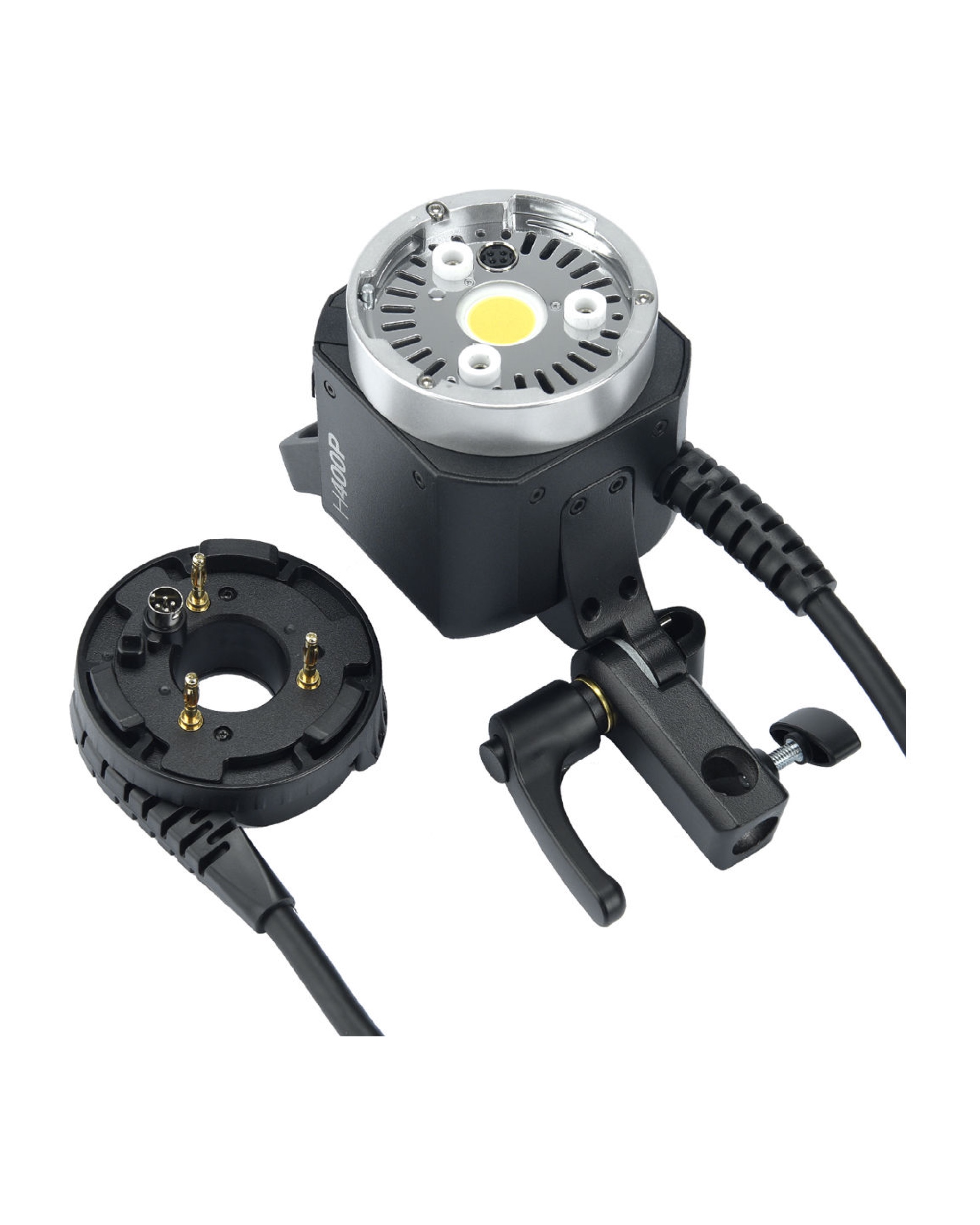 Godox H400P Verlängerungskopf für AD400Pro, mit Anschlussstecker und Halterung