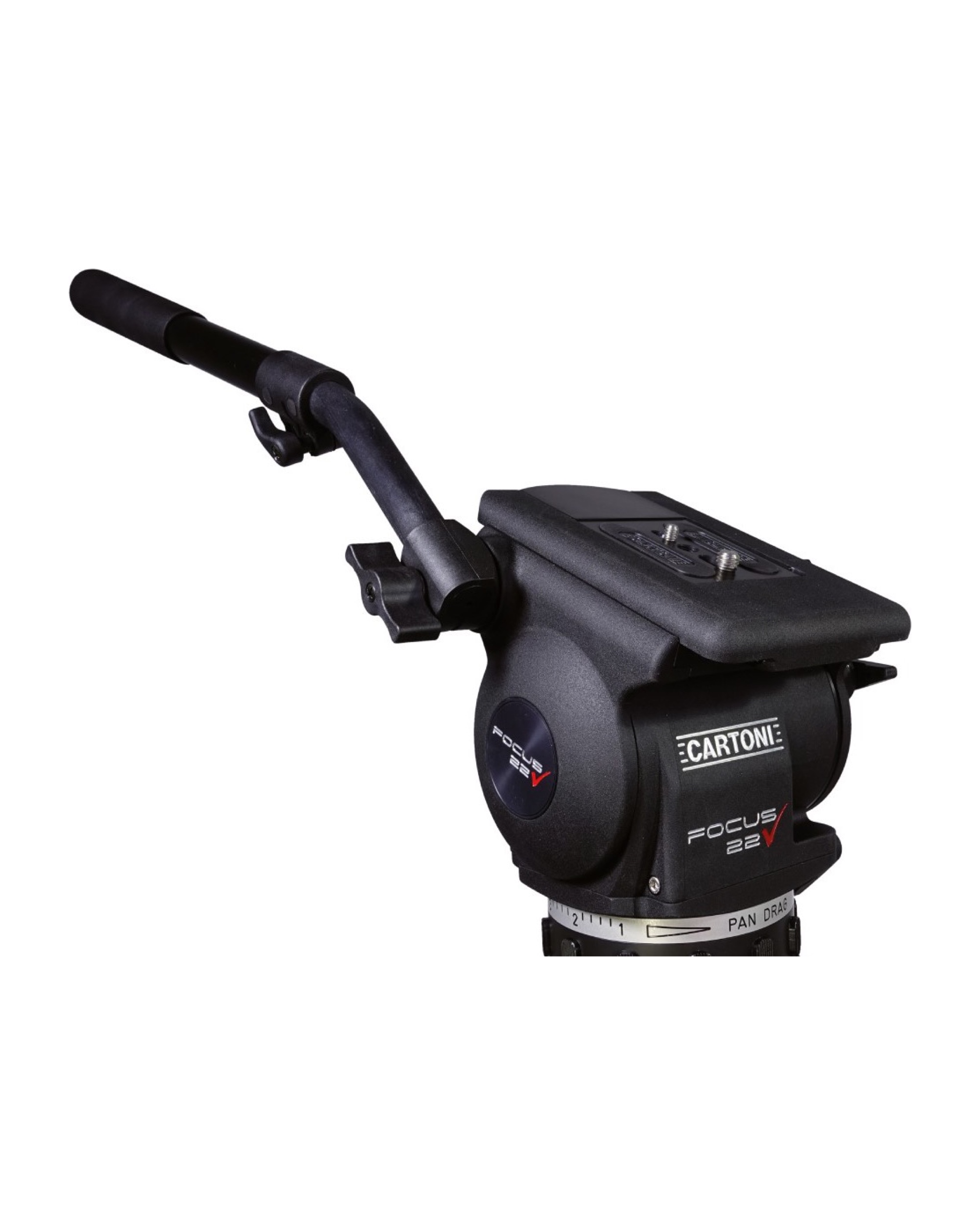 Cartoni Focus 22 Fluidkopf mit Pan Bar
