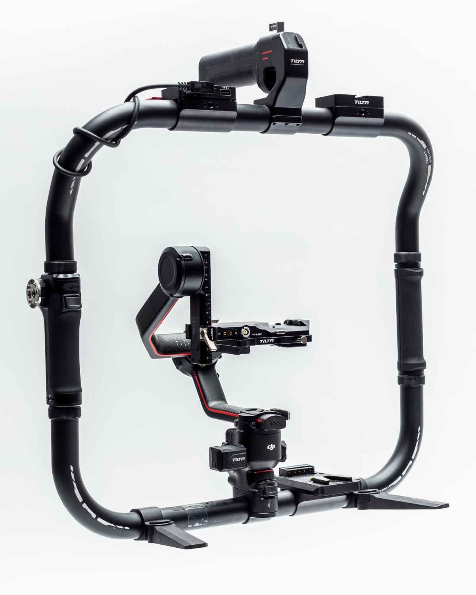 Tilta Ring und DJI RS 3 Pro Kit (Gimbal Basisring-Griff System)